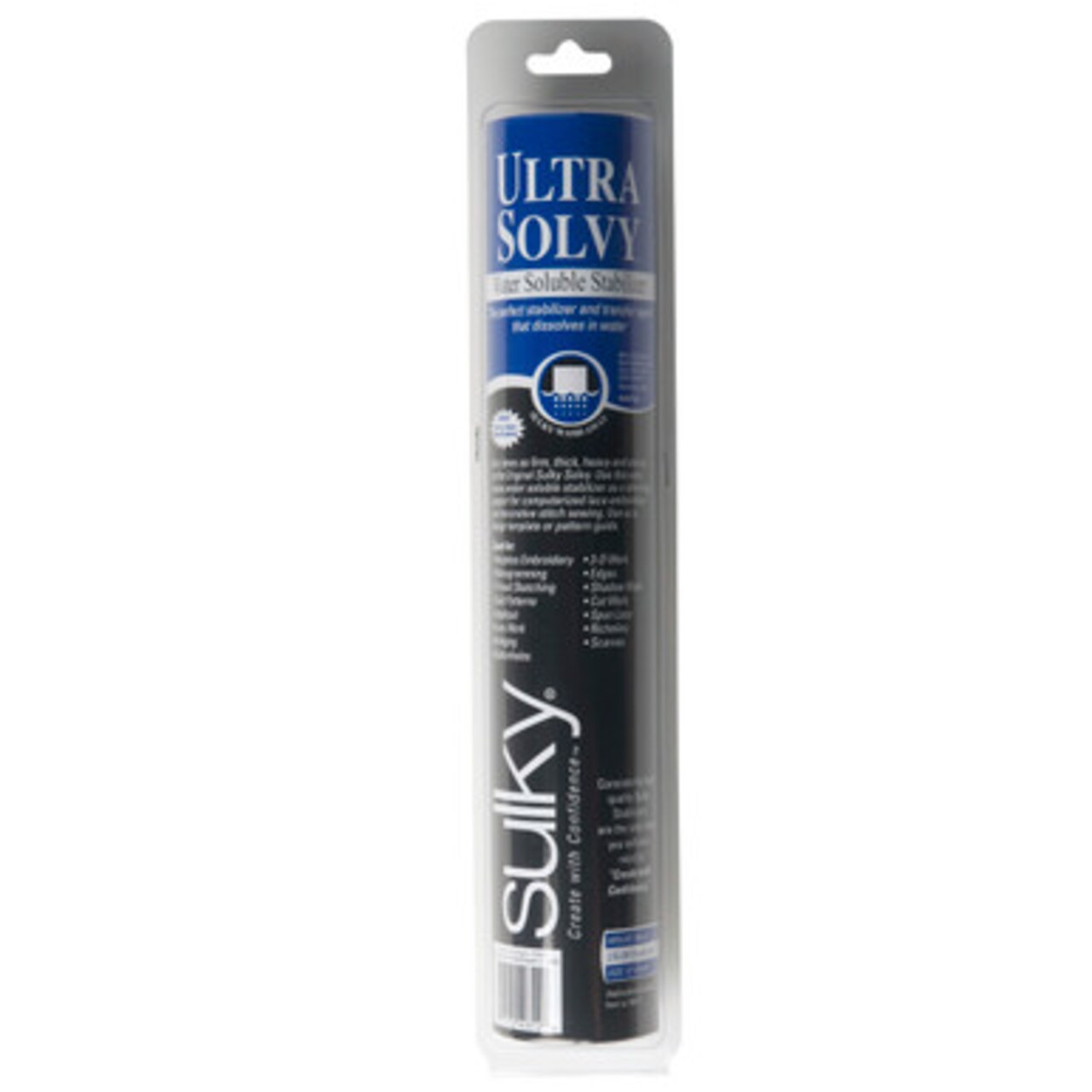 Sulky Ultra Solvy Stabilizer - Translucent - 12'' x 8 yd Roll